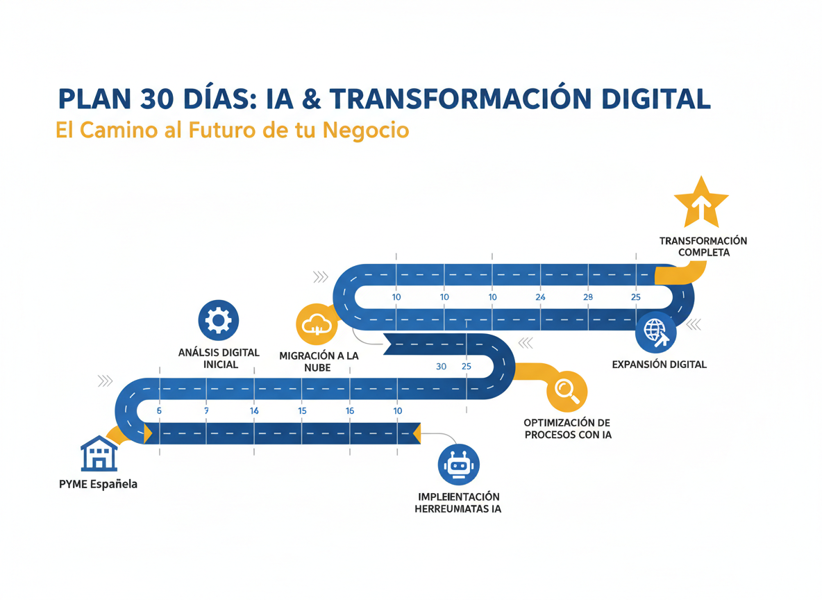 La Cámara de Comercio da a las pymes una hoja de ruta de 30 días para la IA: le falta un paso antes del día 1